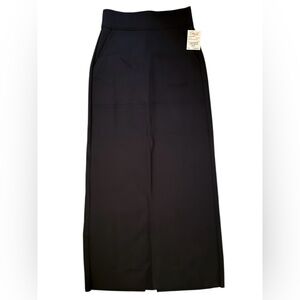 NWT Thom Krom Black Long Pencil Skirt